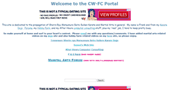 Desktop Screenshot of cw-fc.com